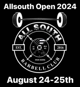 Allsouth Open Registration AUGUST 24-25th, 2024